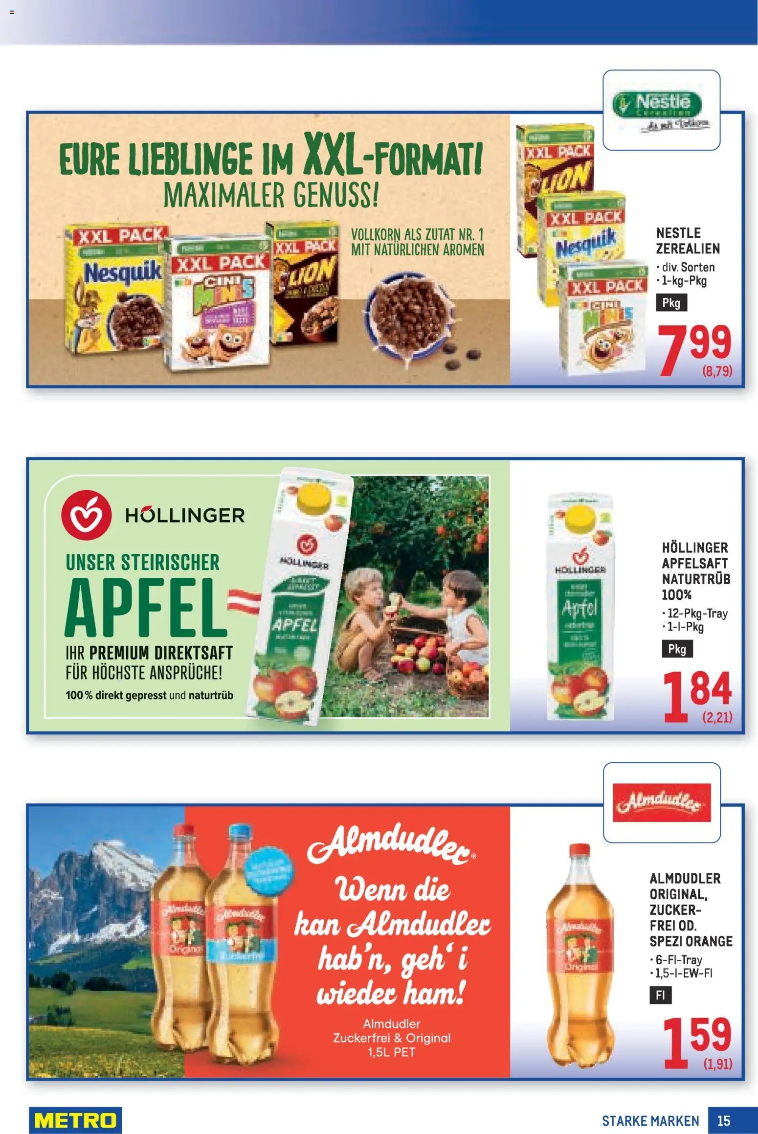 Metro angebote Starke Marken MP08 gültig ab 02.04.2026 | Seite: 15 | Produkte: Zucker, Planche de surf, Äpfel
