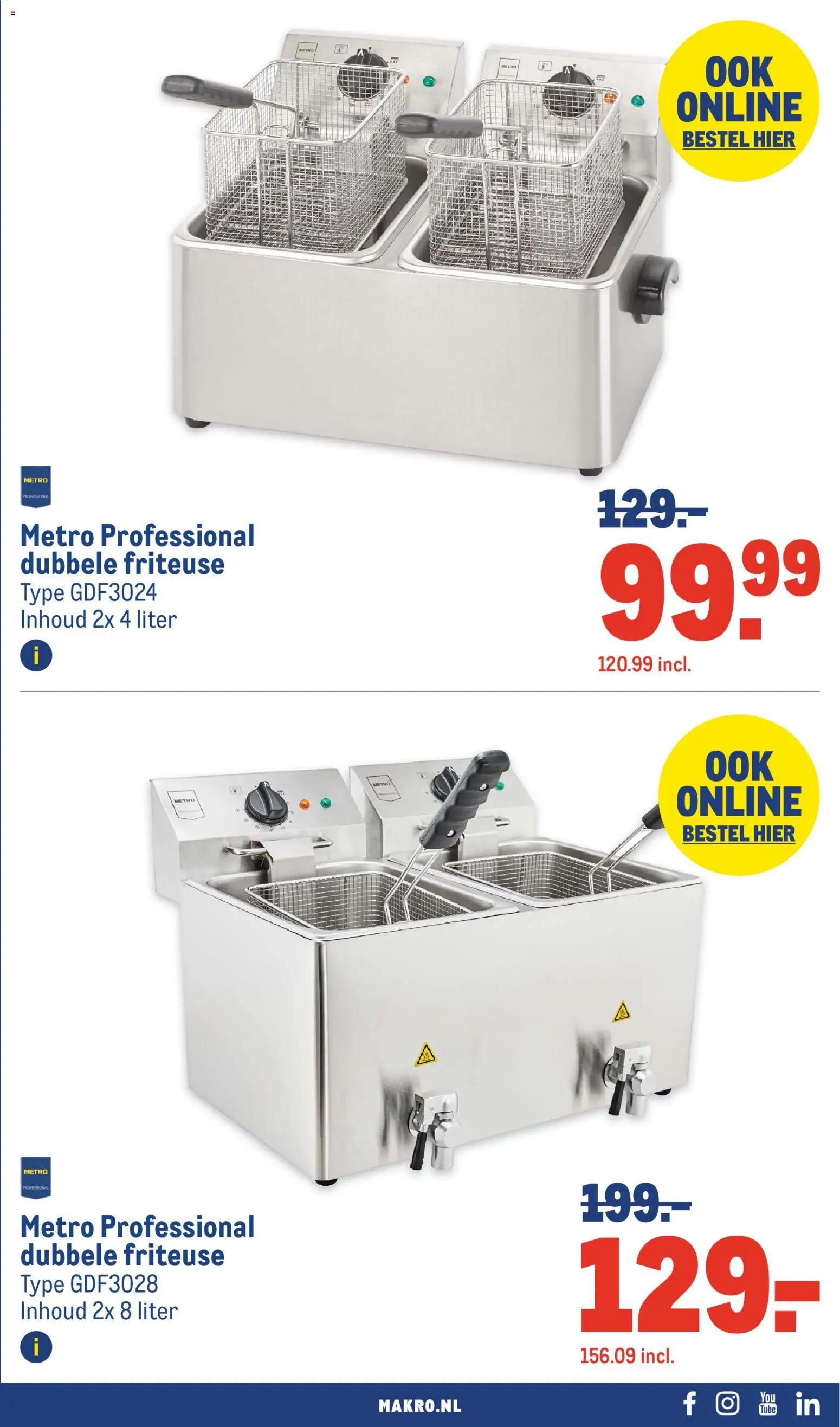 {H1} | Pagina: 9 | Producten: Friteuse