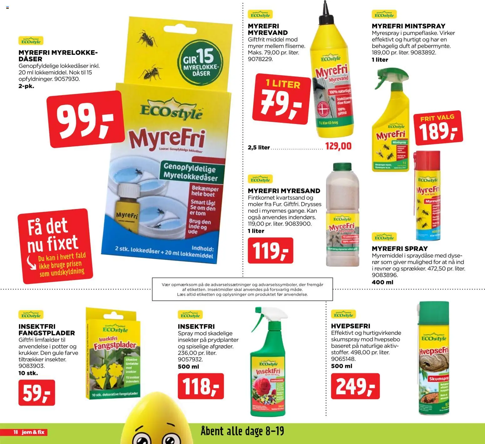 Jem & fix tilbudsavis – gyldig fra 05.04.2026 | Side: 18 | Produkter: Duft, Søm