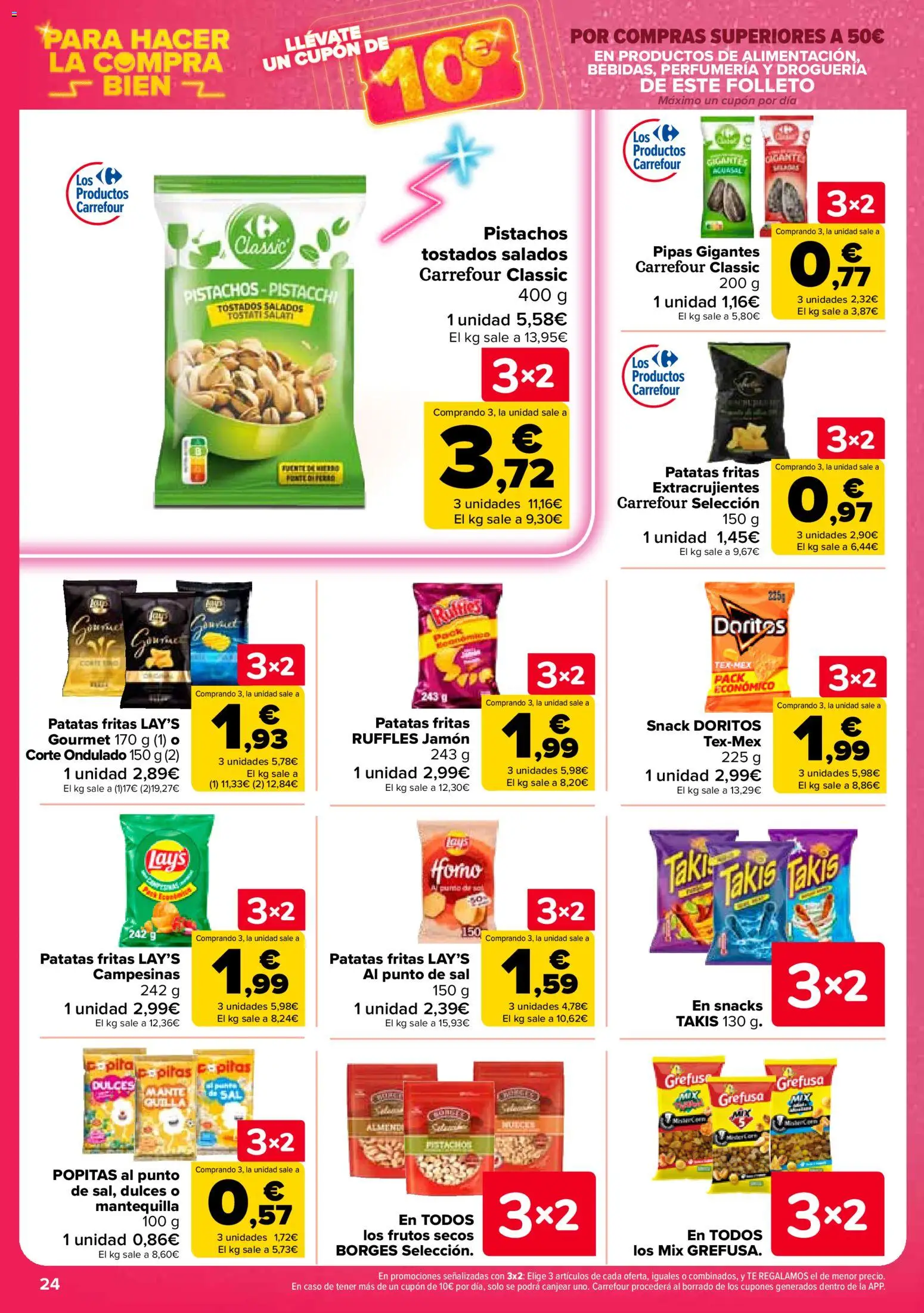 Carrefour folleto │ válido desde el 12.03.2026 | Página: 26 | Productos: Jamón, Frutos secos, Horno, Συσκευή ροής