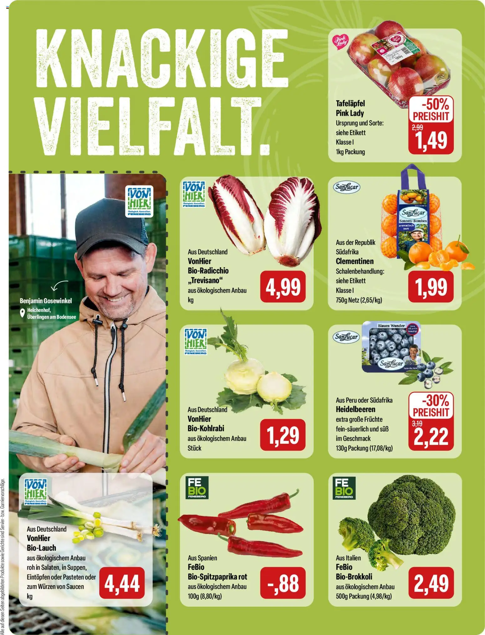 Feneberg Angebote – gültig ab 30.10.2025 | Seite: 5 | Produkte: Heidelbeeren