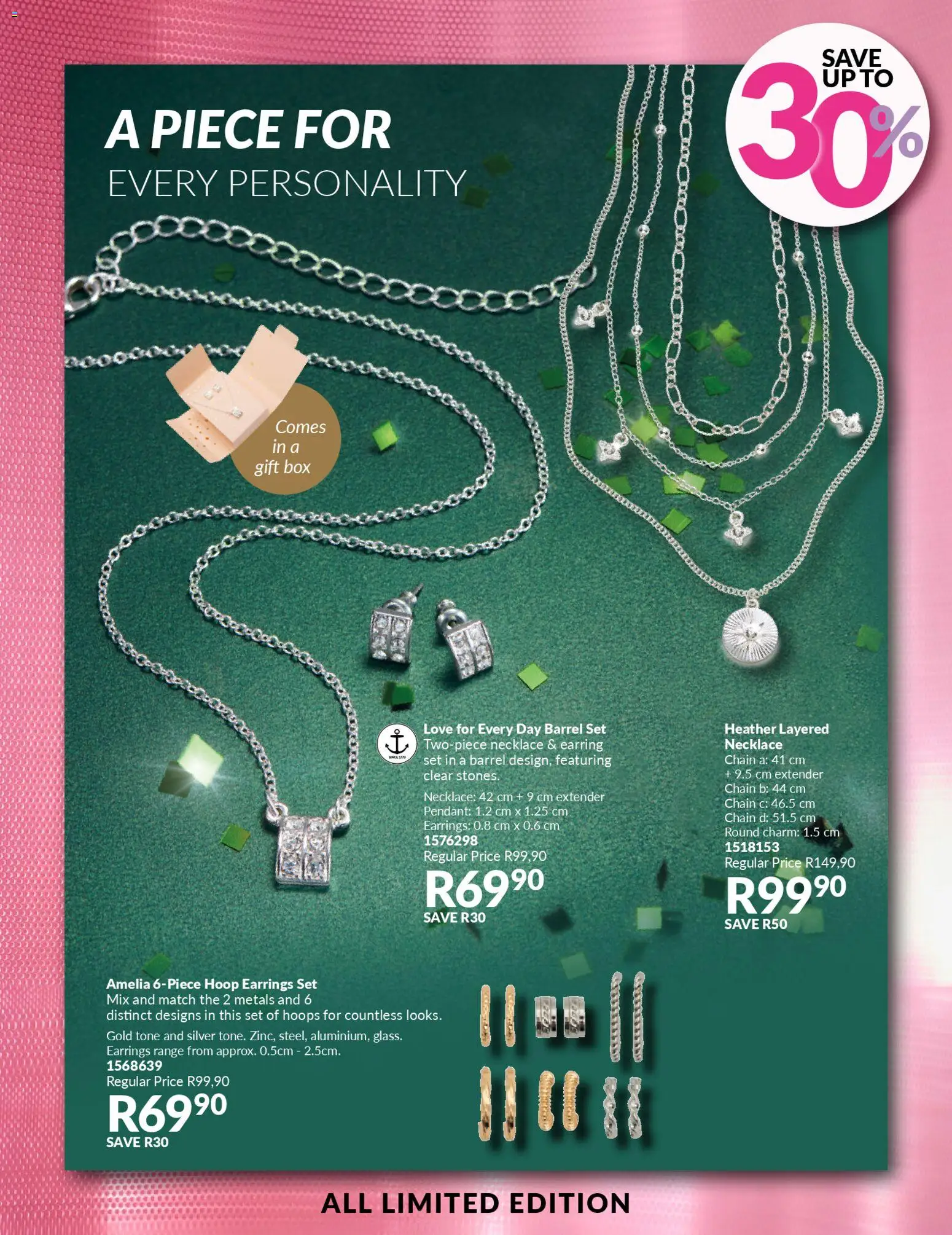 New Avon catalogue – valid from 22.04.2026 | Page: 23 | Products: Earrings, Box