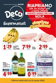 Anteprima del volantino Decò volantino Supermercati Nola valido a partire dal 06.03.2026