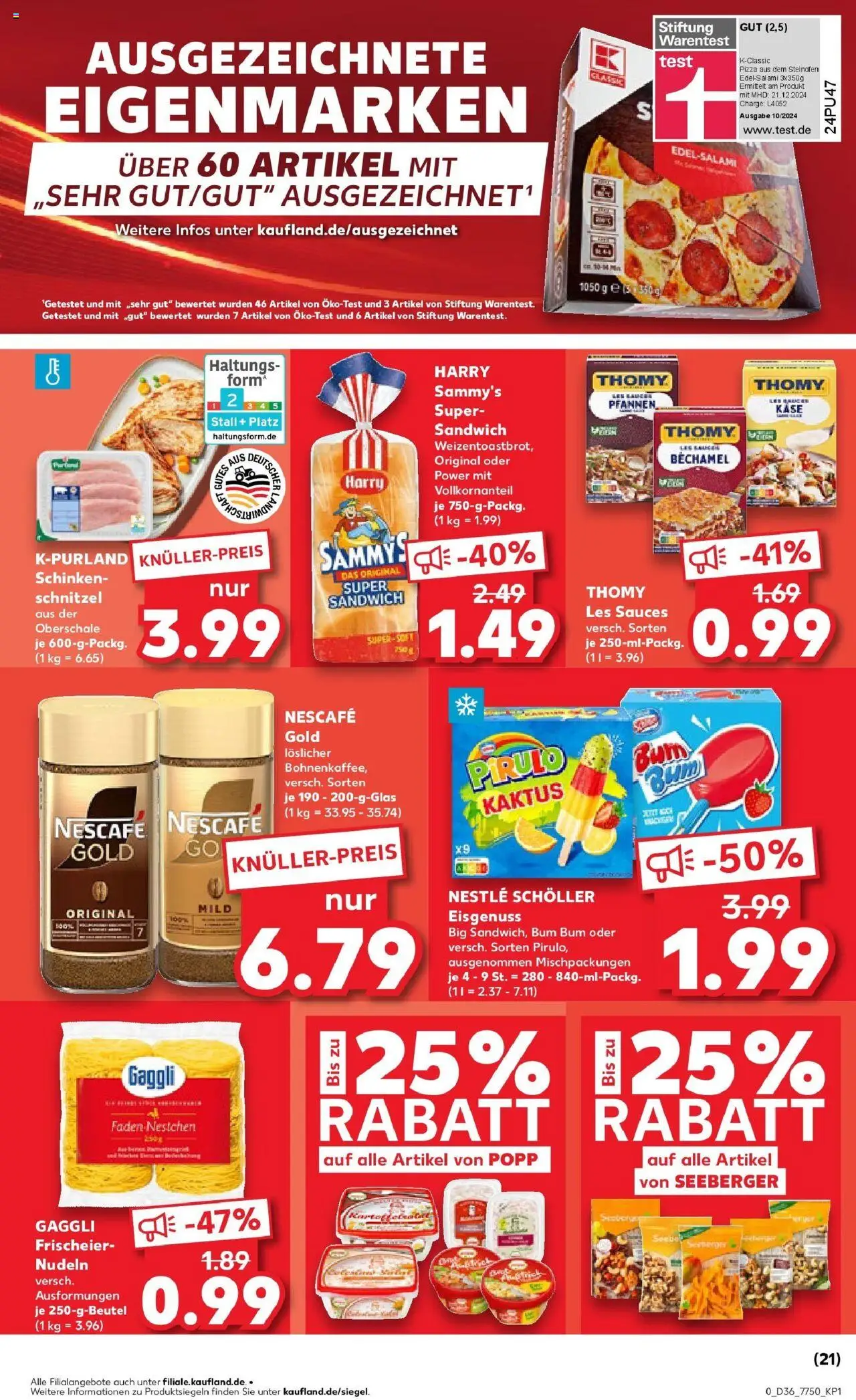 Kaufland prospekt Wiesbaden	 – gültig ab 07.09.2025 | Seite: 13 | Produkte: Nescafe, Toast, Schnitzel, Nescafe gold