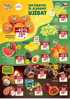 Náhled letáku Billa Velký leták od 26.11.2025 | Strana: 2 | Produkty: Meloun, Kaki, Citróny, Kokos