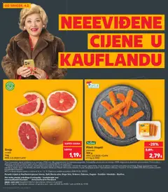 Grejp crveni, 1 kg - Pregled kataloga iz trgovine Kaufland, vrijedi od 04.02.2026 | Stranica: 4 | Proizvodi: Grejp, Štapići, Telefon