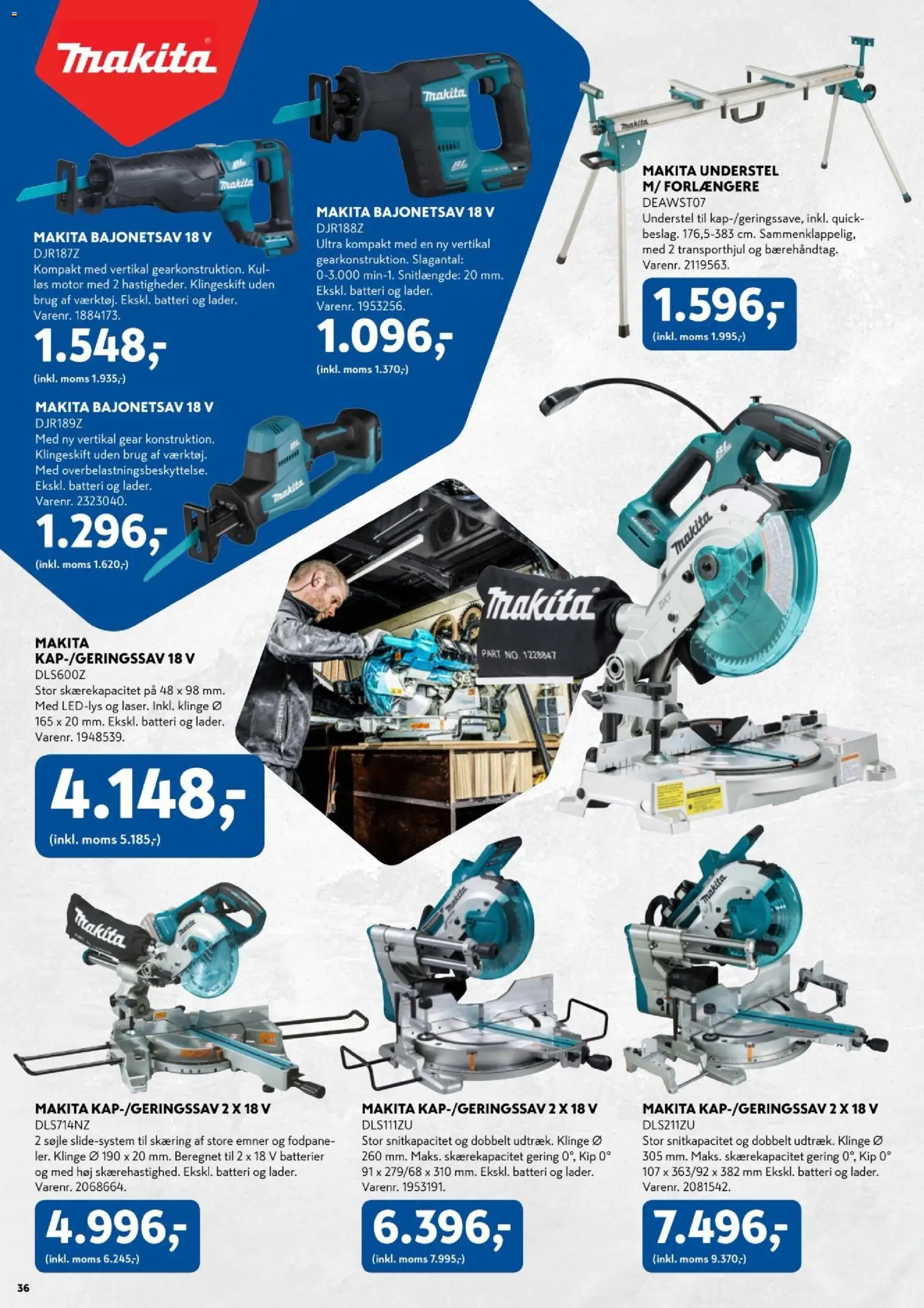 Davidsen tilbudsavis – gyldig fra 30.03.2026 | Side: 36 | Produkter: Batterier, Batteri