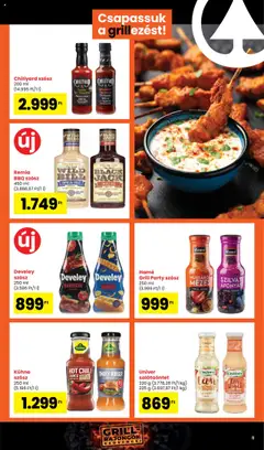 Interspar akciós ujság - amely érvényes a következő dátumtól: 02.05.2025 | Oldal: 11 | Termékek: Chili, Áfonya, Grill, Szósz