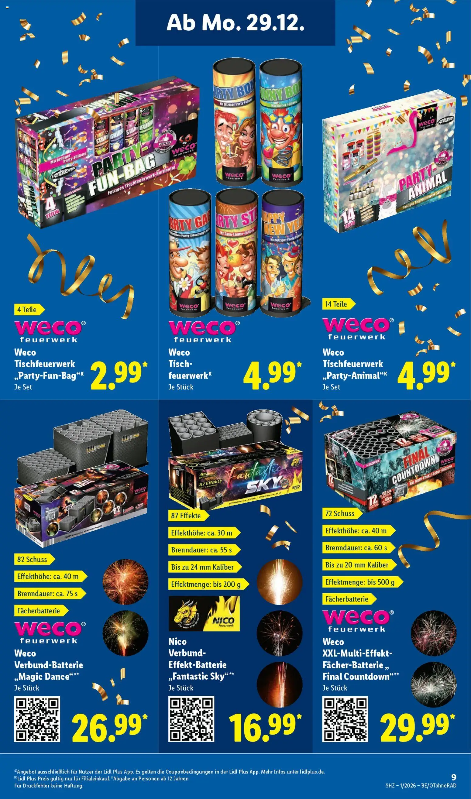 Lidl Prospekt Grimma – gültig ab 29.12.2025 | Seite: 9 | Produkte: Tisch, Batterie