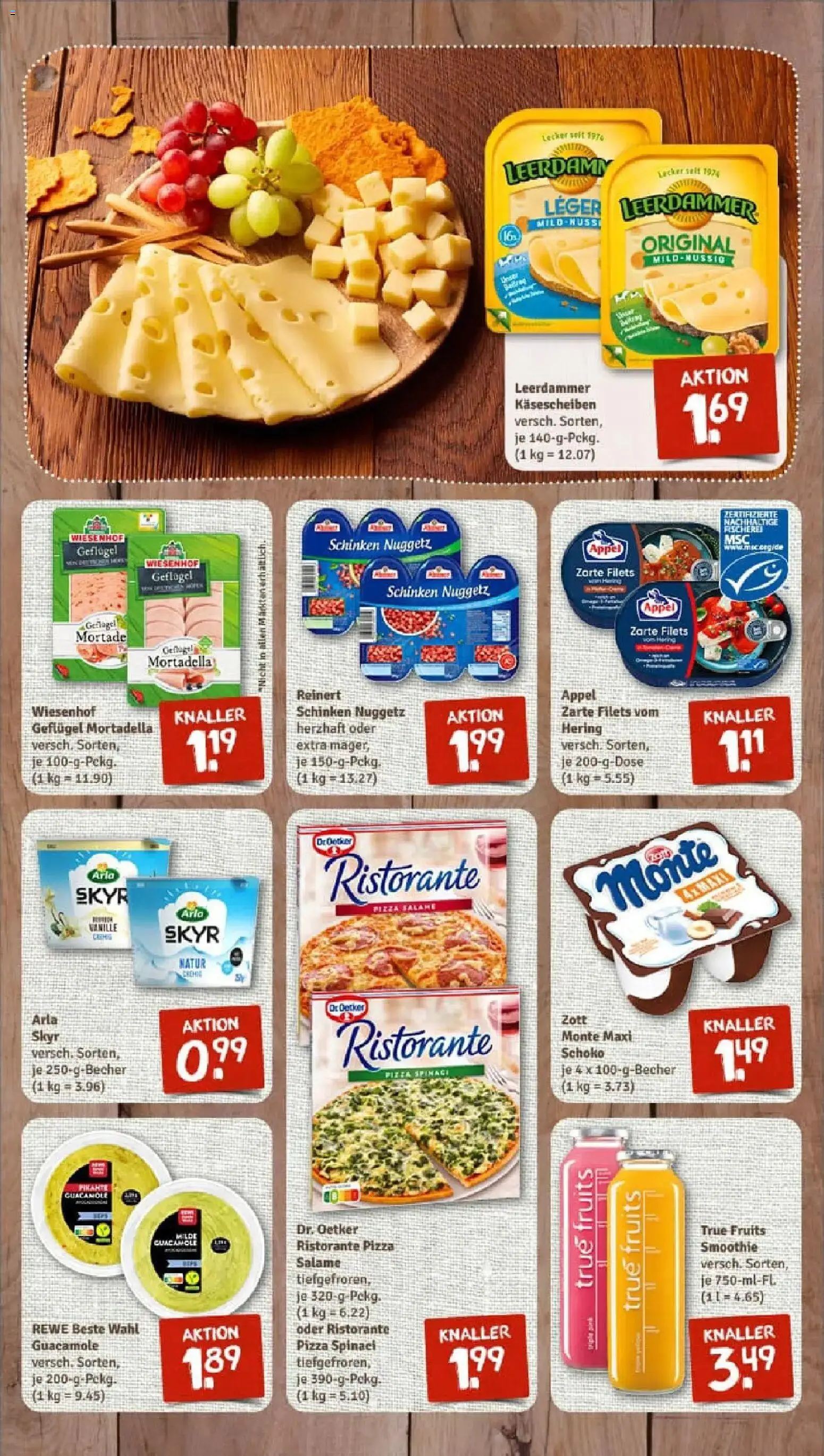 Rewe prospekt Rastatt	 – gültig ab 18.01.2026 | Seite: 7 | Produkte: Ristorante, Leerdammer, Skyr, Arla skyr