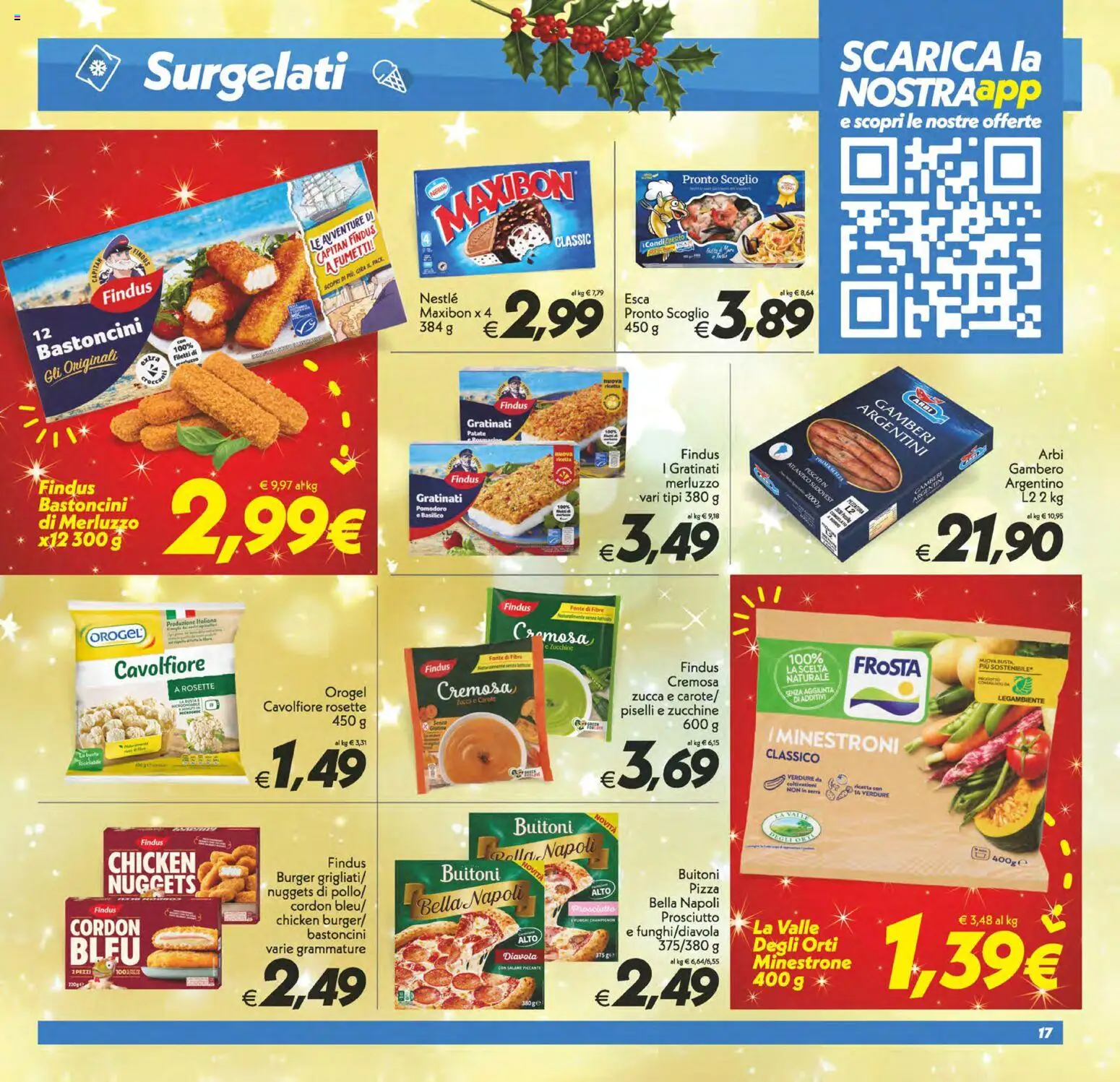 Volantino SuperConveniente del 05.12.2025 | Pagina: 17 | Prodotti: Pomodoro, Prosciutto, Basilico, Cavolfiore