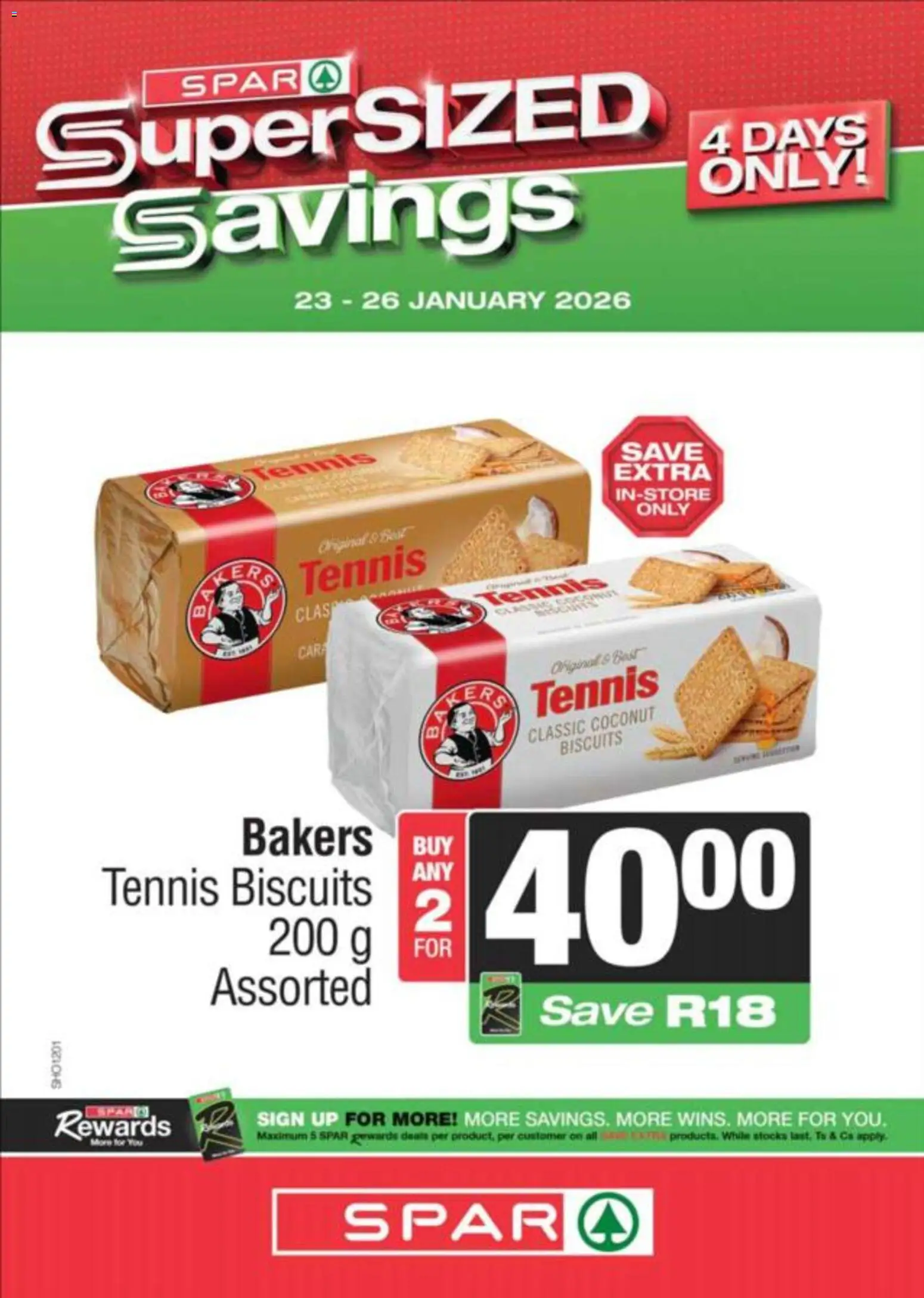 New KWIKSPAR catalogue – valid from 23.01.2026 | Page: 6 | Products: Biscuits
