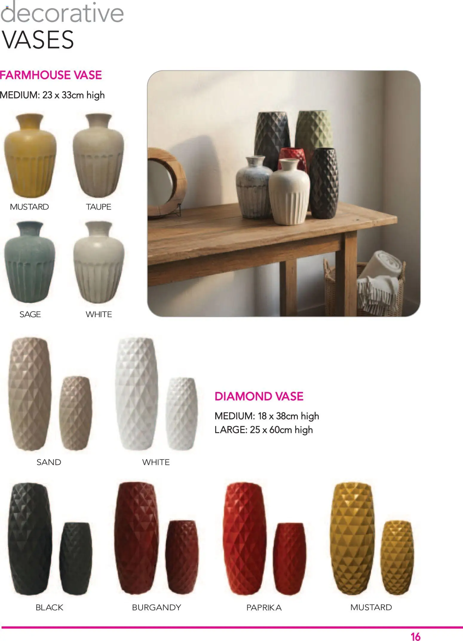New Schulman's Home catalogue – valid from 17.11.2025 | Page: 17 | Products: Vase, Mustard