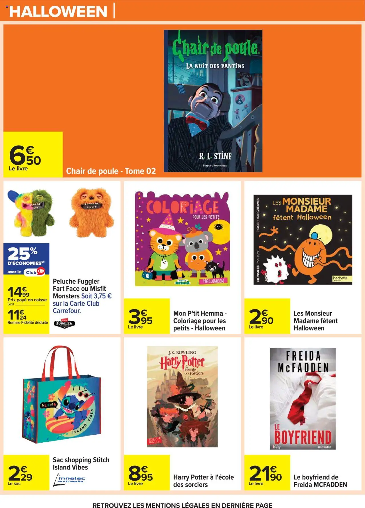 {H1} | Page: 57 | Produits: Sac, Peluche, Livre