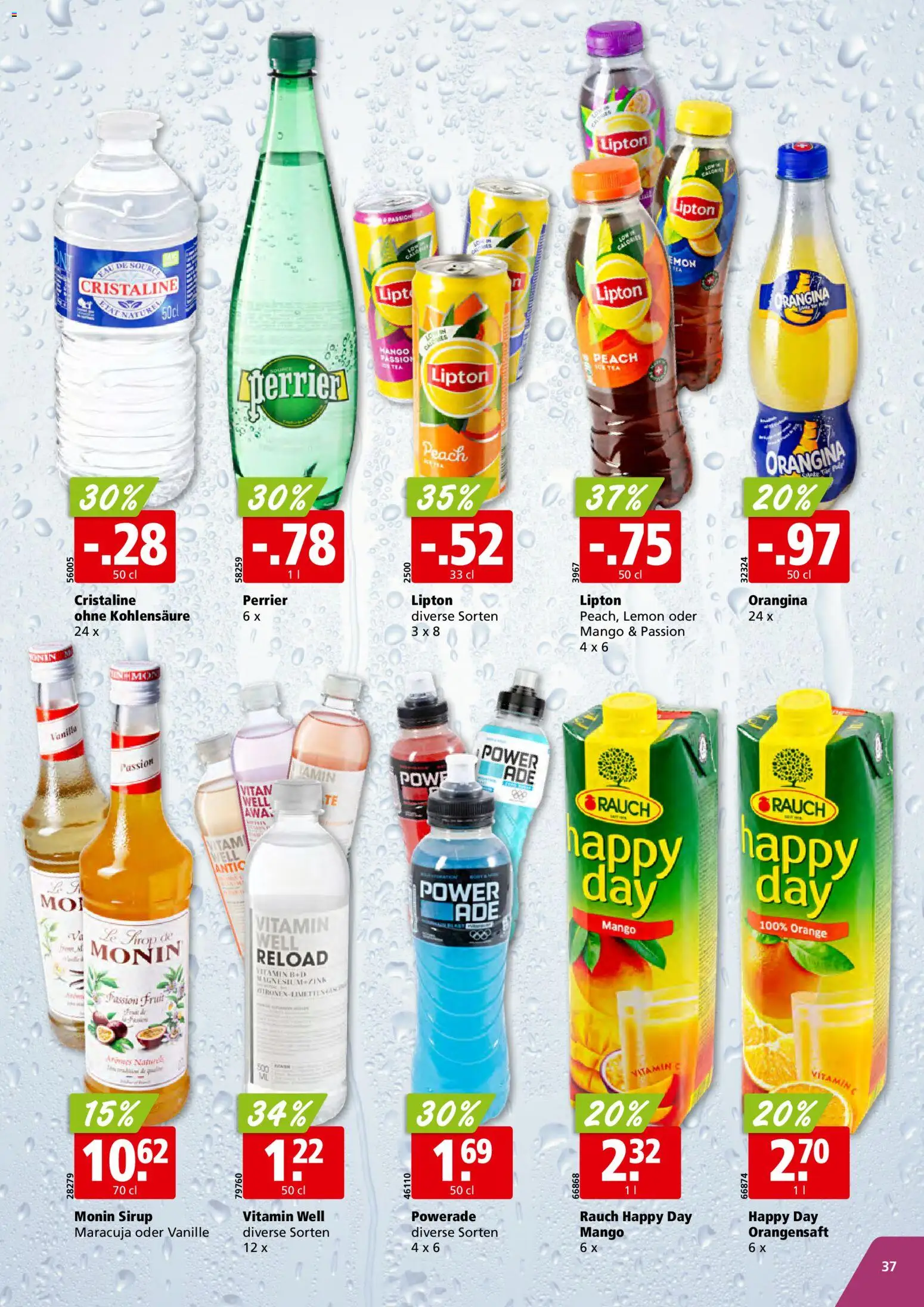 Aligro Aktionen Chavannes, Matran, Genf, Sitten – gültig ab 24.11.2025 | Seite: 37 | Produkte: Sirup, Orangensaft, Mango