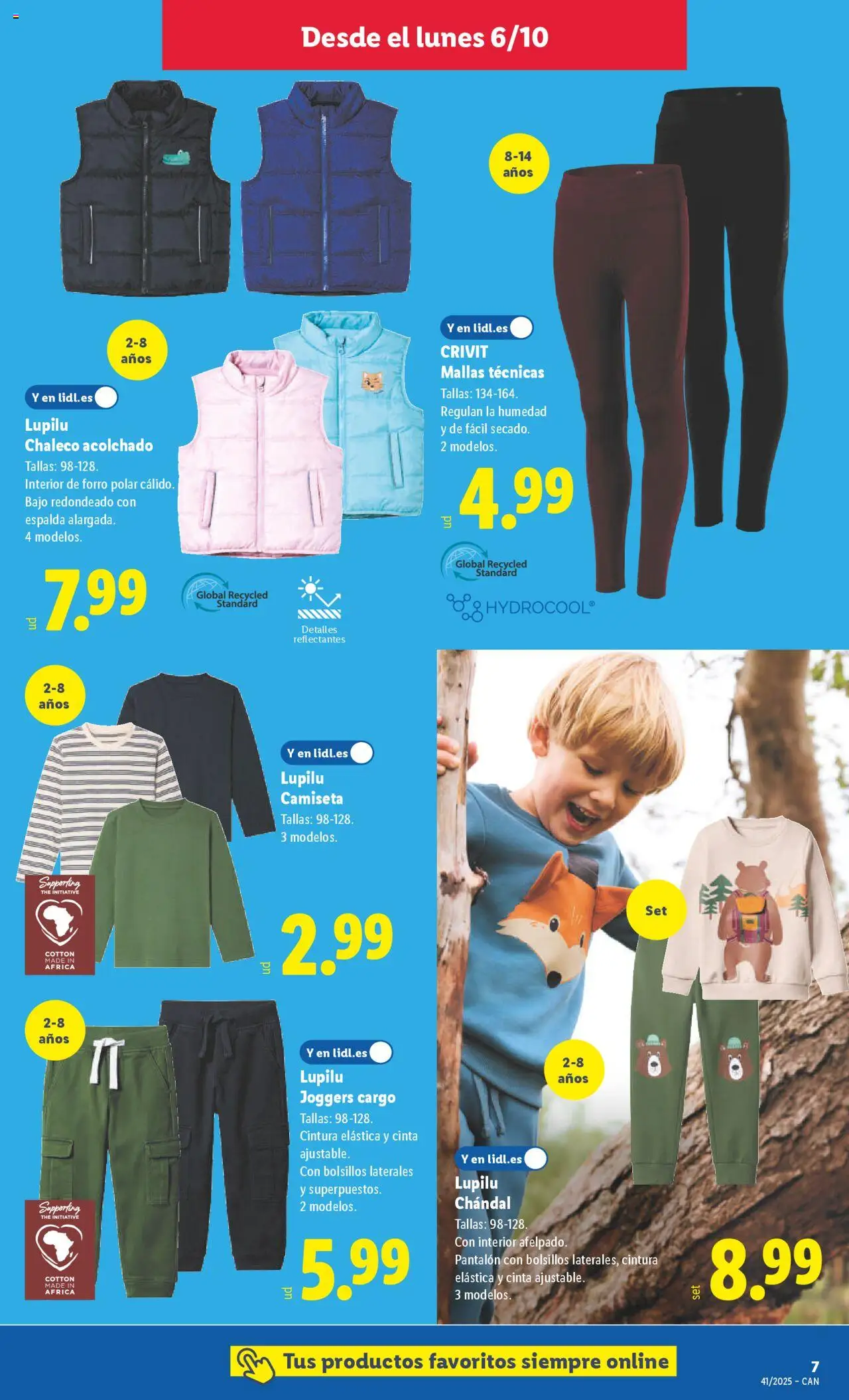 Lidl - Canarias │ válido desde el 06.10.2025 | Página: 11 | Productos: Chaleco