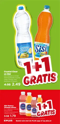 Alle Sourcy Vitamin Water, M.u.v. gekoelde varianten Prijsvoorbeeld: Framboos granaatappel, 2 flessen à 500 ml - Voorbeeld van een folder van Plus, geldig van 29.10.2025 | Pagina: 12