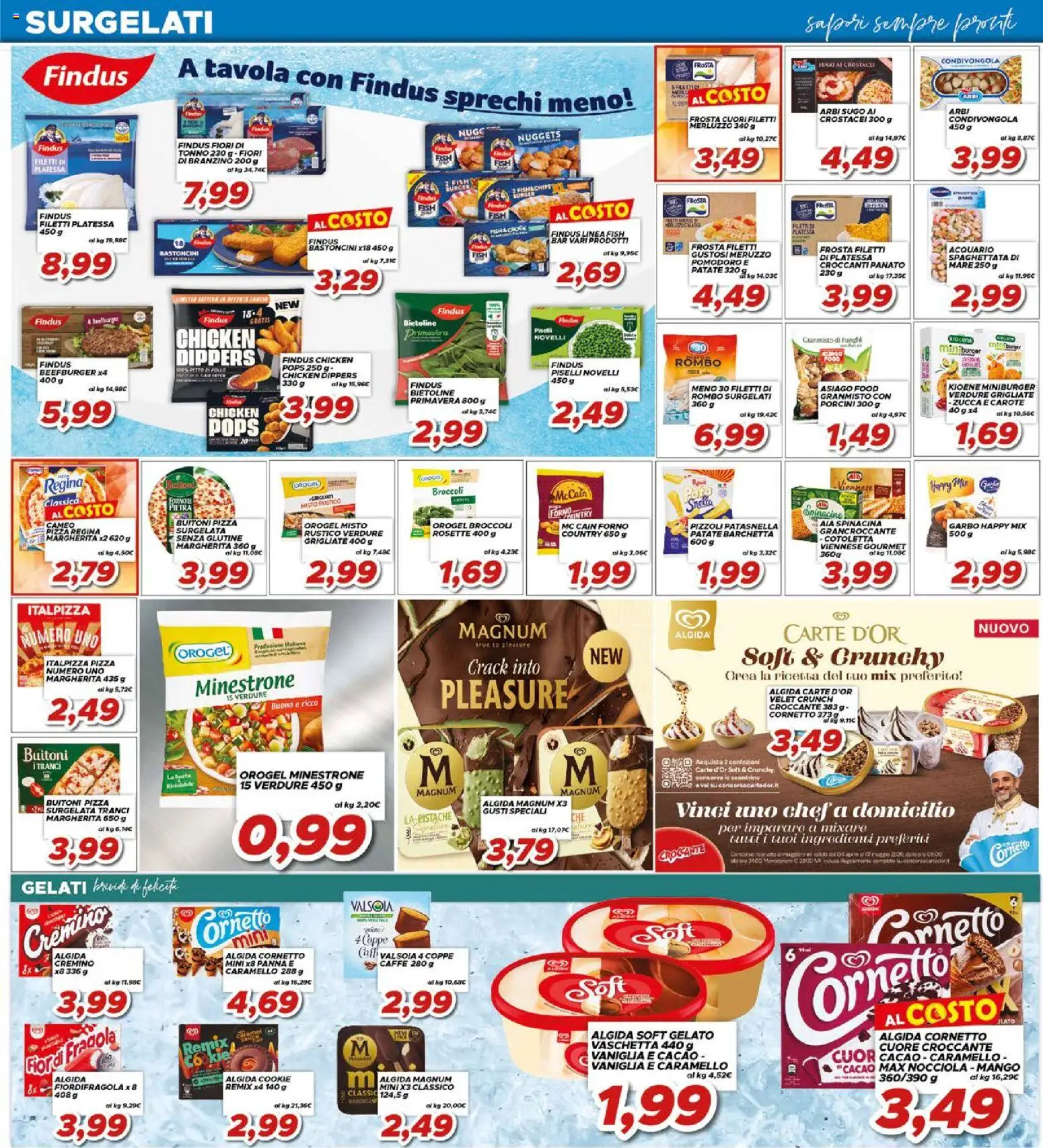 Volantino Ma Supermercati del 17.04.2026 | Pagina: 6 | Prodotti: Caffè, Gelato, Nuggets, Forno