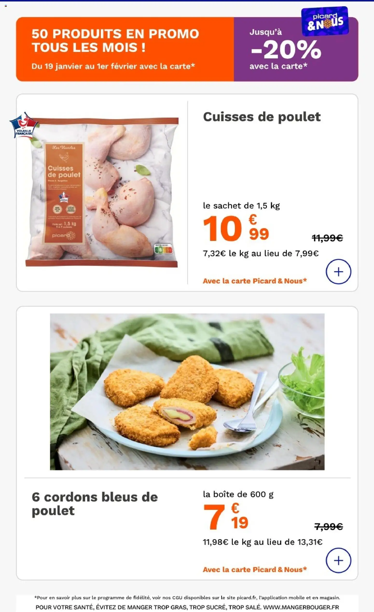 {H1} | Page: 18 | Produits: Cuisses de poulet, Volaille