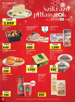 Spar Akciós újság - amely érvényes a következő dátumtól: 18.12.2025 | Oldal: 14