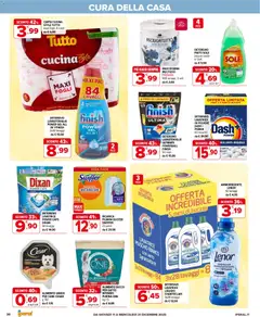 Anteprima del volantino Volantino Iperal	 valido a partire dal 11.12.2025 | Pagina: 30 | Prodotti: Sgrassatore, Lavastoviglie, Asciugatutto, Lenzuola