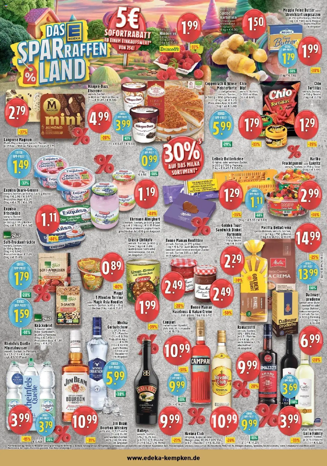 Edeka prospekt Krefeld - Traar	 – gültig ab 28.09.2025 | Seite: 6 | Produkte: Butter, Rum, Dallmayr, Maggi 5 minuten terrine