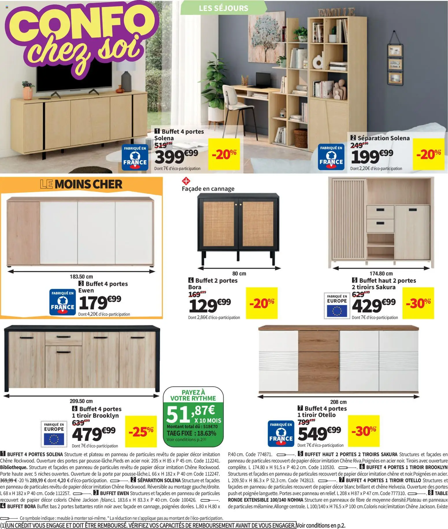 {H1} | Page: 10 | Produits: Meuble, Poignées, Table, Tiroirs