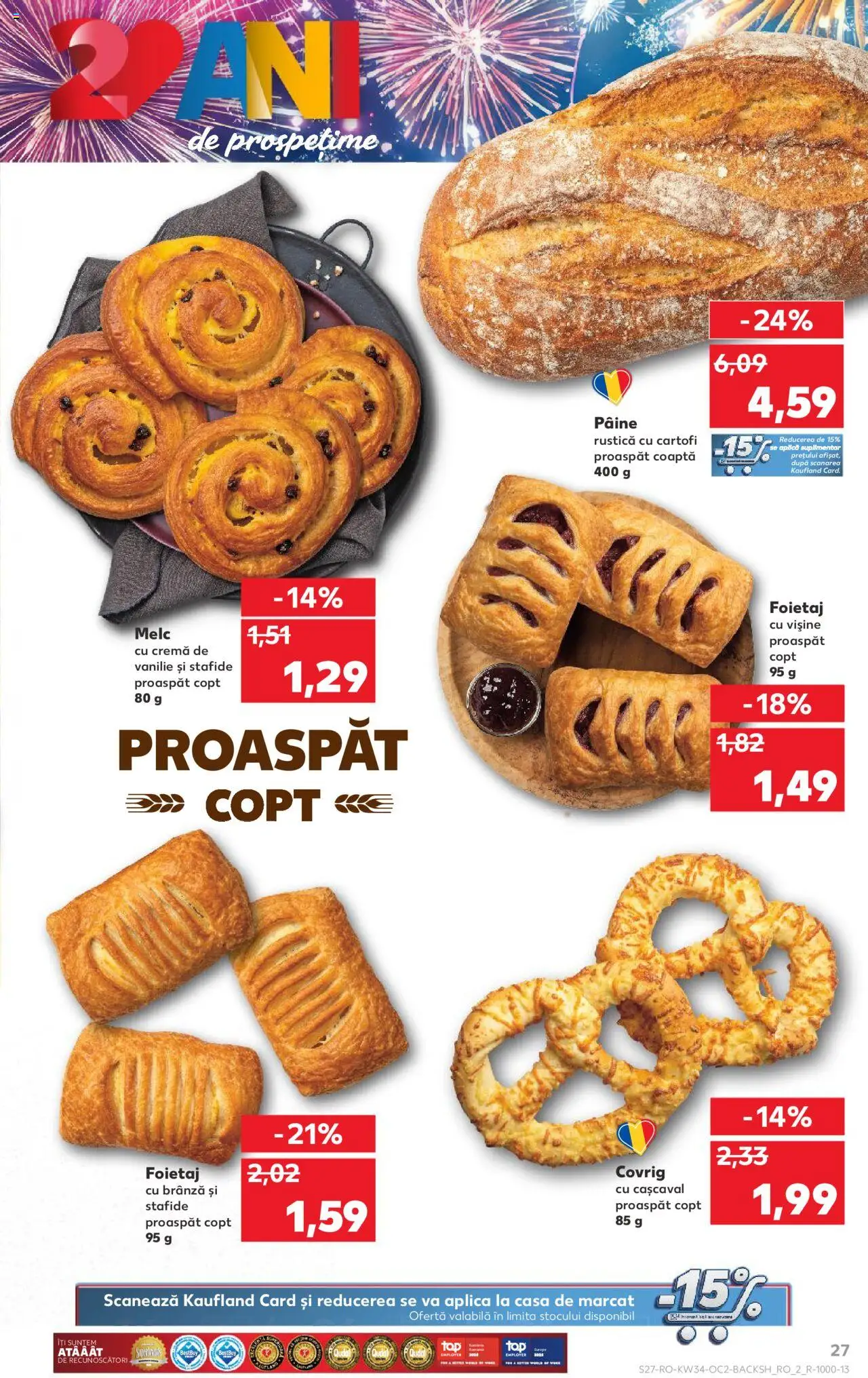 Kaufland RO akciós ujság - amely érvényes a következő dátumtól: 20.08.2025 | Oldal: 27
