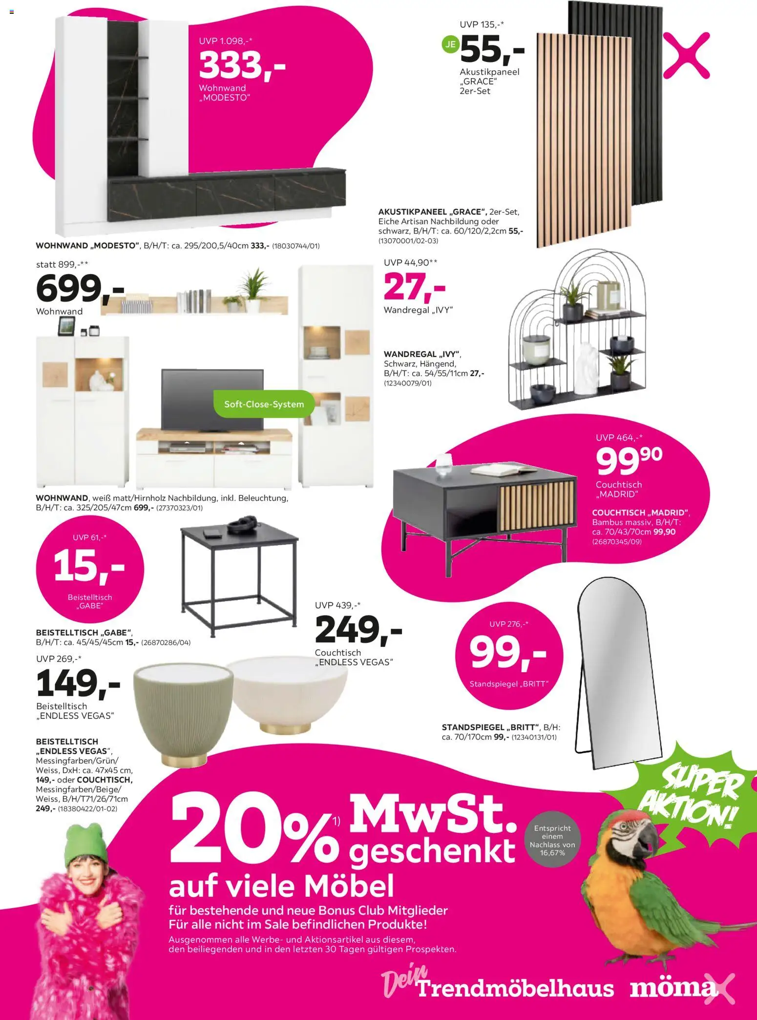 Mömax Prospekt aktuell gültig ab 27.12.2025 | Seite: 5 | Produkte: Couchtisch