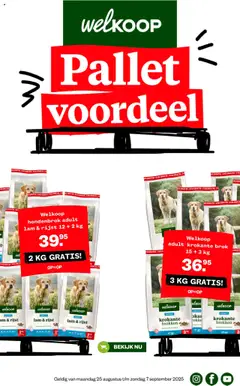 Welkoop - Folder - Voorbeeld van een folder van Welkoop, geldig van 25.08.2025