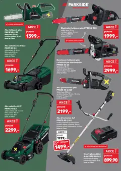 Náhled letáku Aku křovinořez 2v1 PPAFS 40-Li A1, funkce vyžínače a křovinořezu, průměr sečení vyžínače: 34 cm, průměr sečení křovinořezu: 25,5 cm, cena za 1 kus od 25.03.2026 | Strana: 3