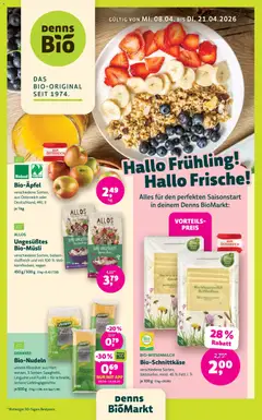 Denns BioMarkt Angebote ab 08.04.2026 gültig