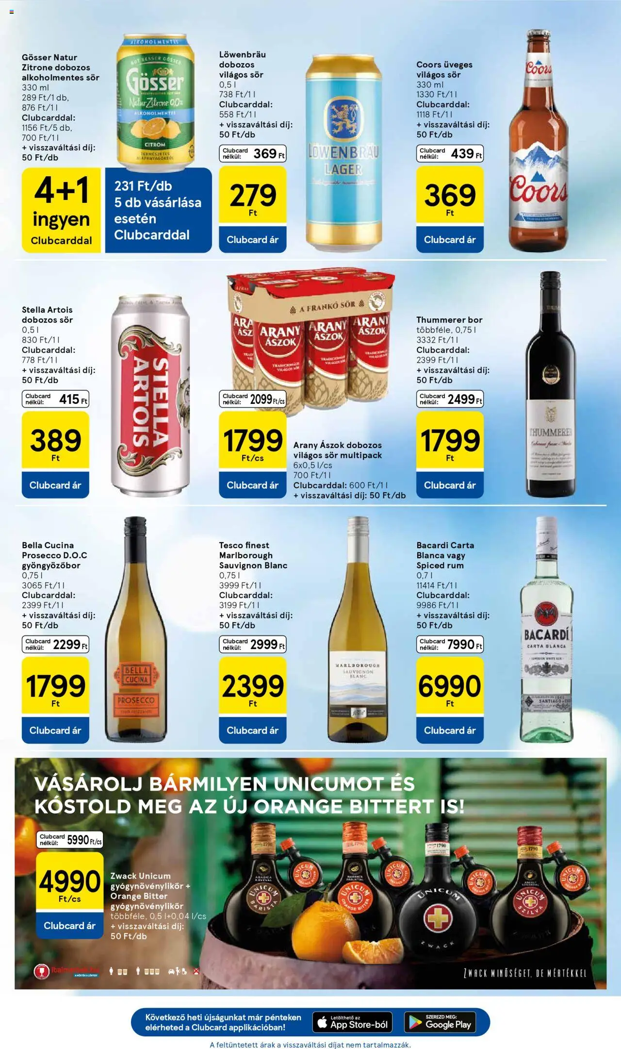 Tesco akciós ujság - amely érvényes a következő dátumtól: 28.08.2025 | Oldal: 25 | Termékek: Arany ászok, Bacardi, Dobozos sör, Alkoholmentes sör