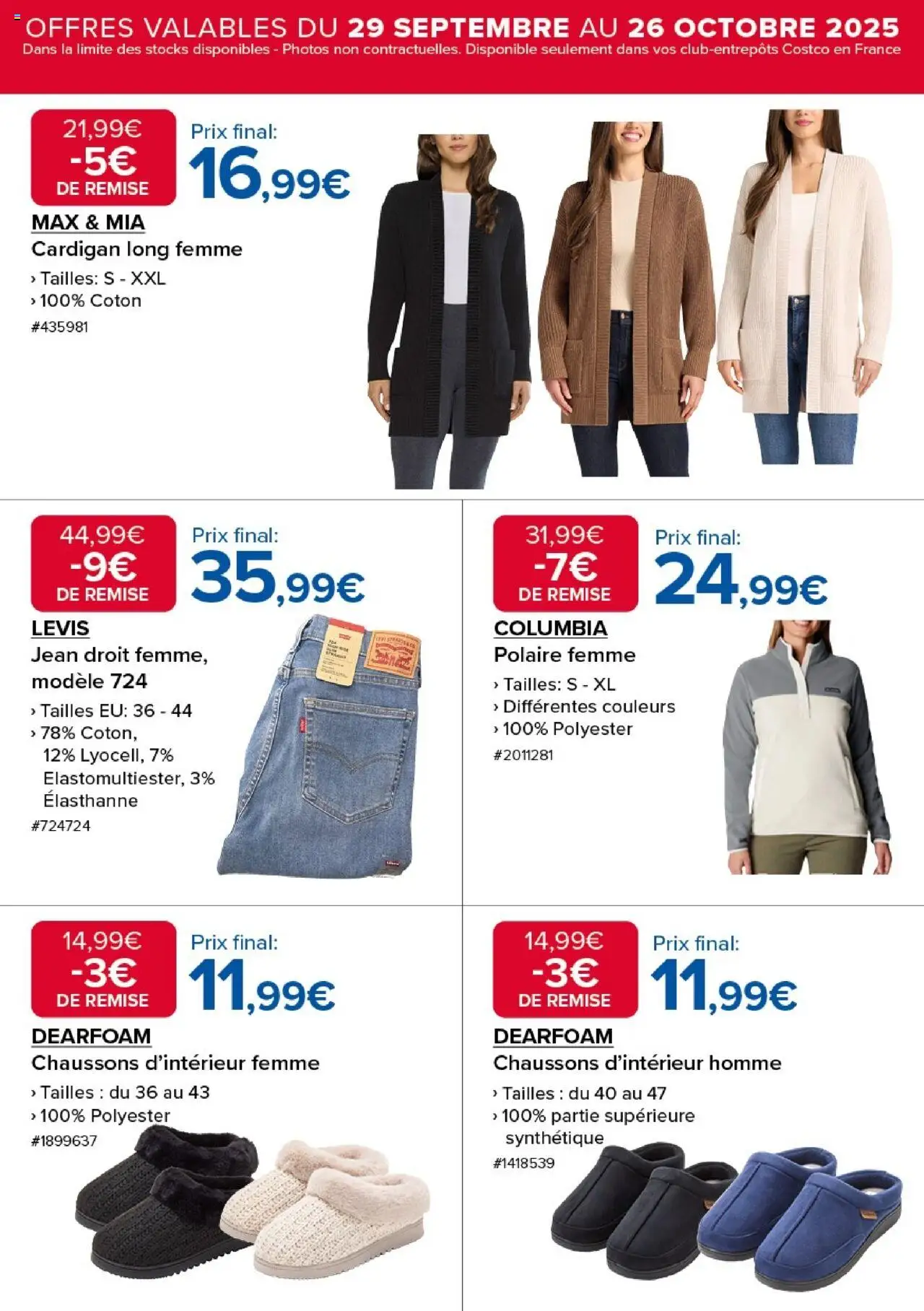 {H1} | Page: 6 | Produits: Cardigan, Coton, Chaussons