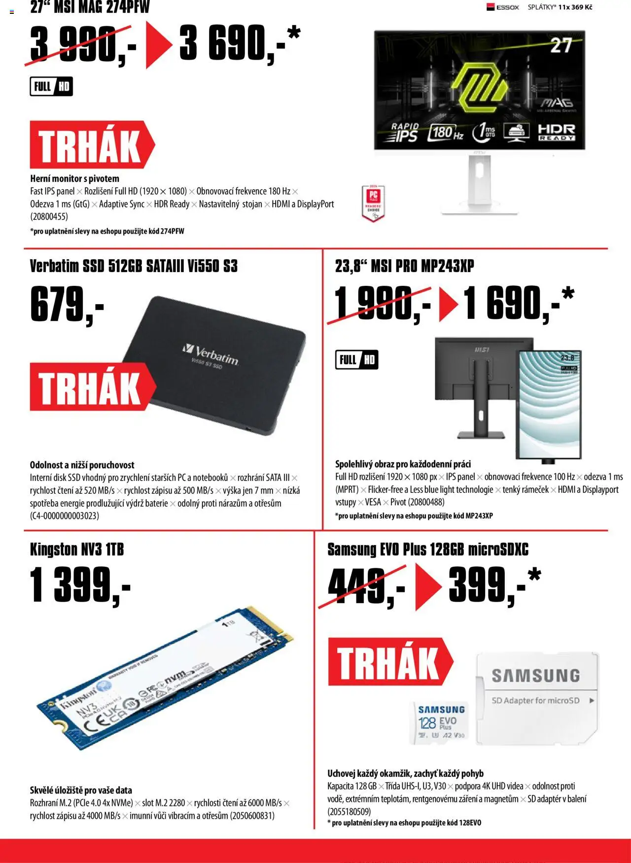Comfor leták od 04.08.2025 | Strana: 4 | Produkty: PC, Samsung, Baterie, Obraz