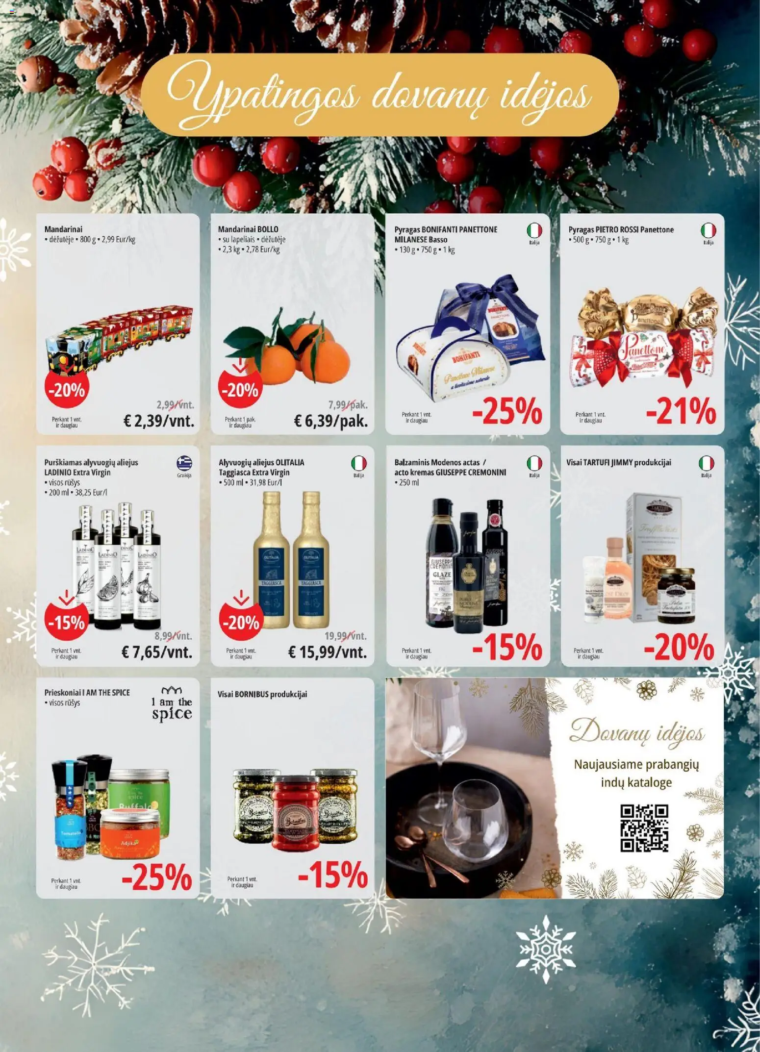 ePromo akcijos nuo 10.12.2025 | Puslapis: 7 | Prekių: Pyragas, Kremas, Prieskoniai, Mandarinai