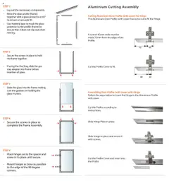 Gelmar - Aluminium Door Frame │ valid from 01.02.2024 | Page: 2 | Products: Cover, Adapter, Frame, Tape