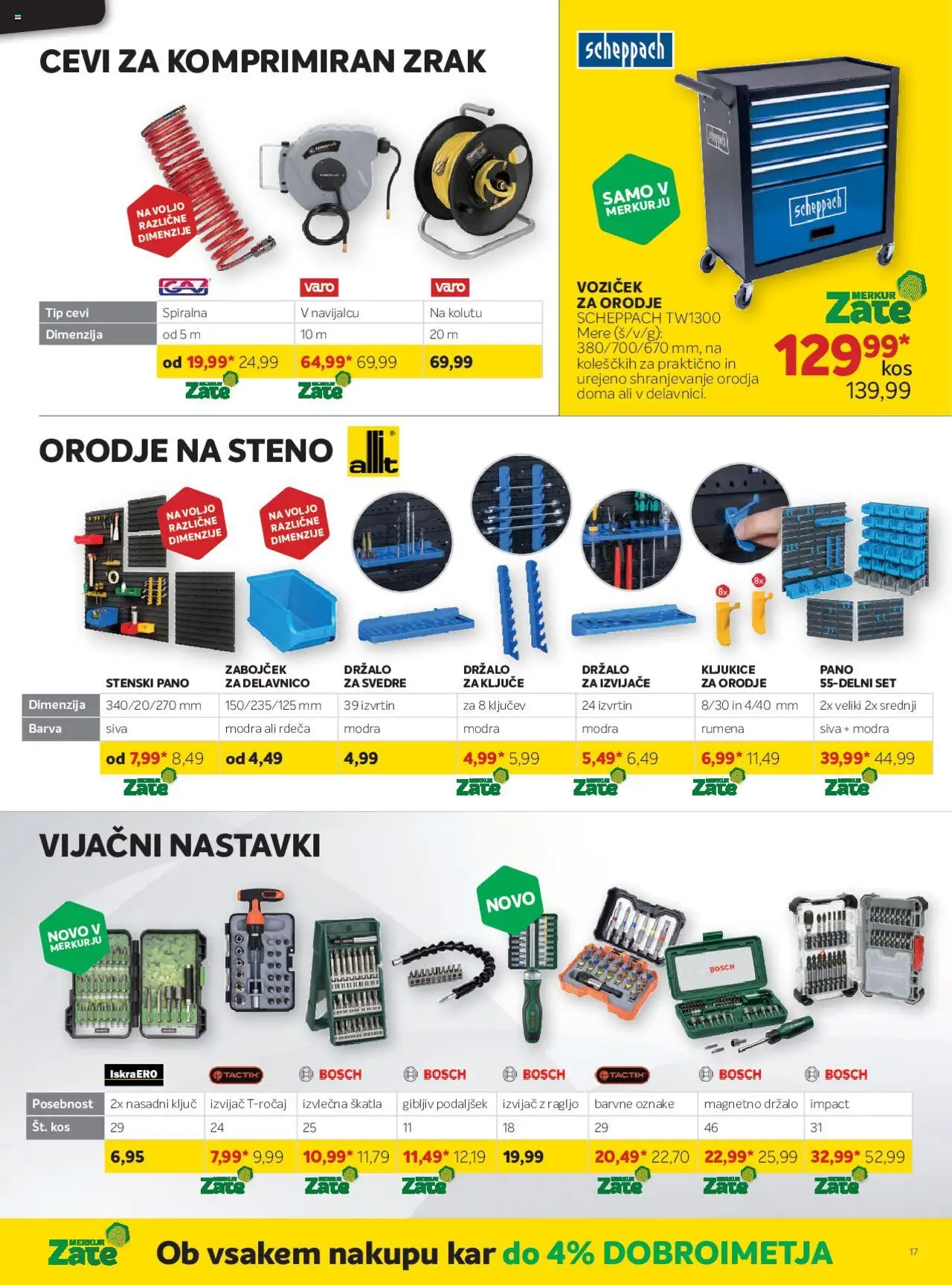Merkur katalog │ velja od 06.08.2025 | Stran: 43 | Izdelki: Skatla, Barva, Voziček, Vijačni nastavki