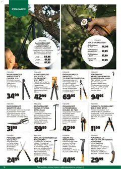 Tokmanni-mainoslehti voimassa 02.04.2026 alkaen | Sivu: 78 | Tuotteet: Oksasakset, Voi