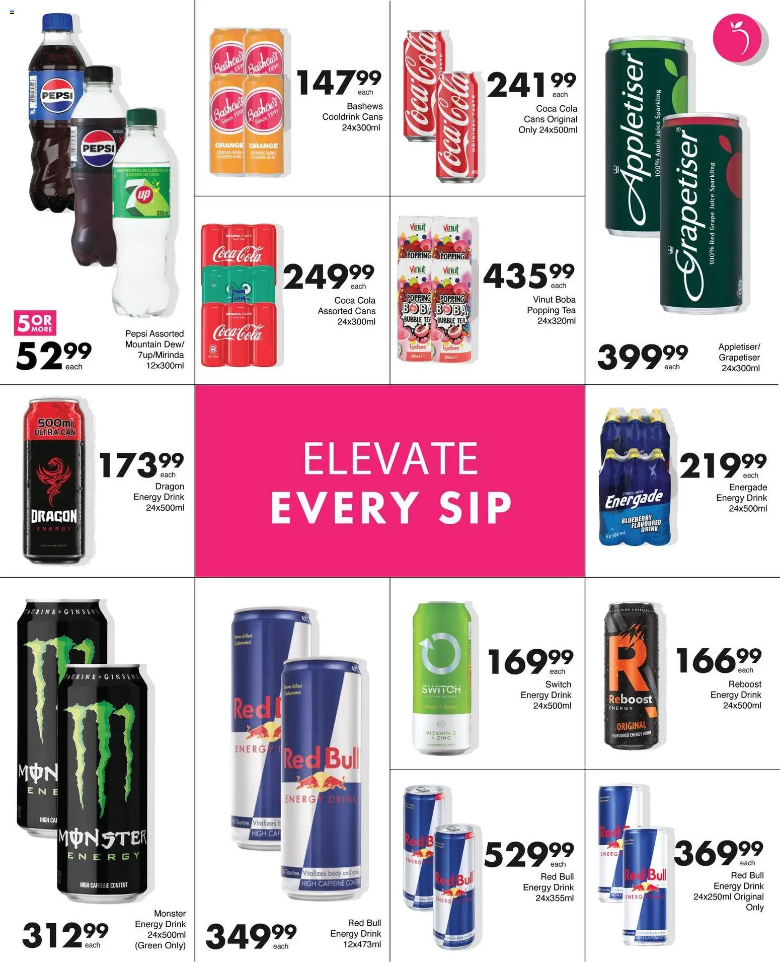 New Save catalogue – valid from 02.03.2026 | Page: 20 | Products: Juice, Switch, Tea