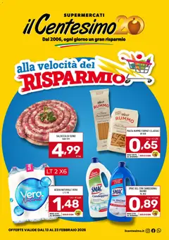 Anteprima del volantino Volantino Il Centesimo	 valido a partire dal 13.02.2026