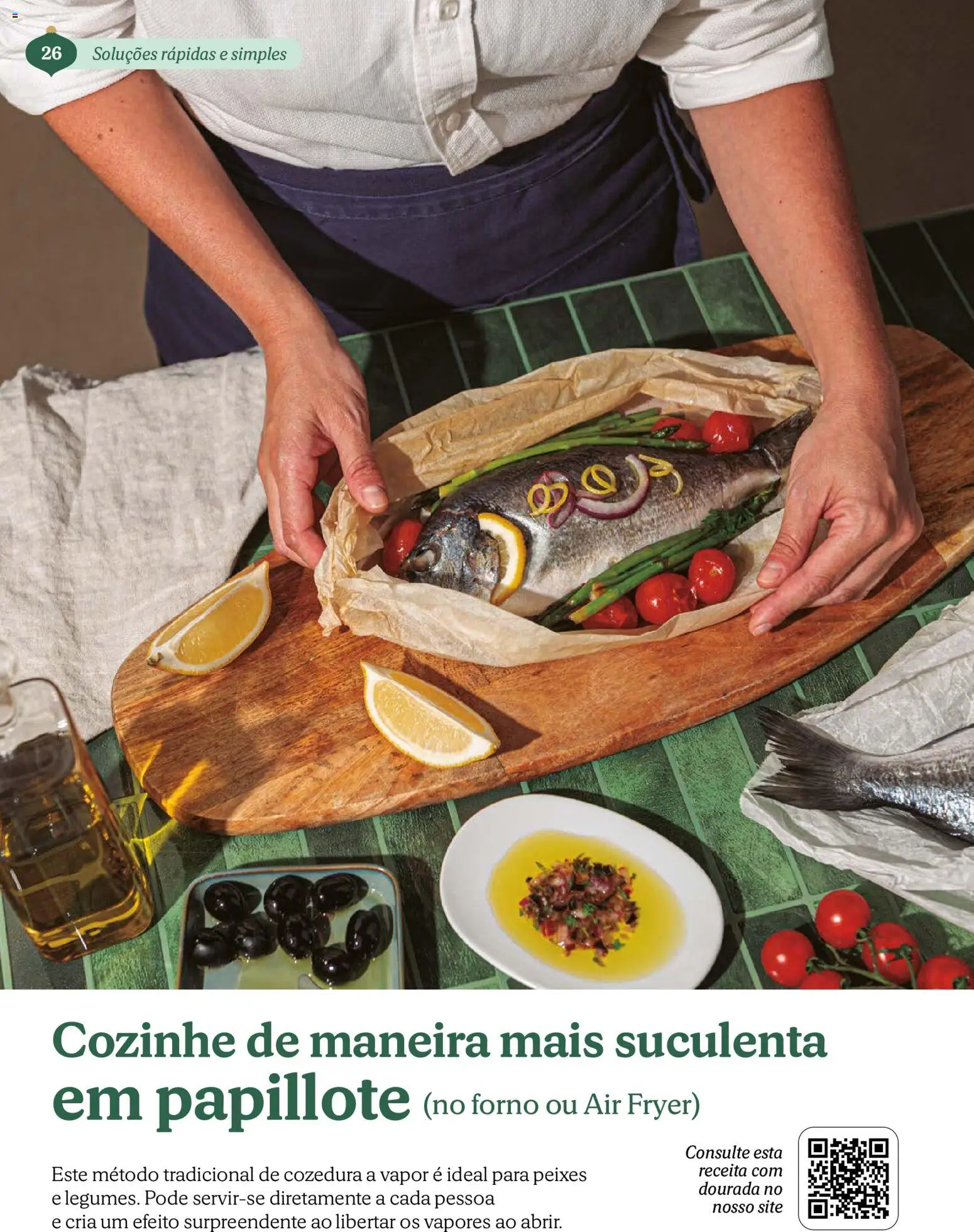 Mercadona folheto │ válido de 02.12.2025 | Página: 26 | Produtos: Dourada, Forno, Air fryer