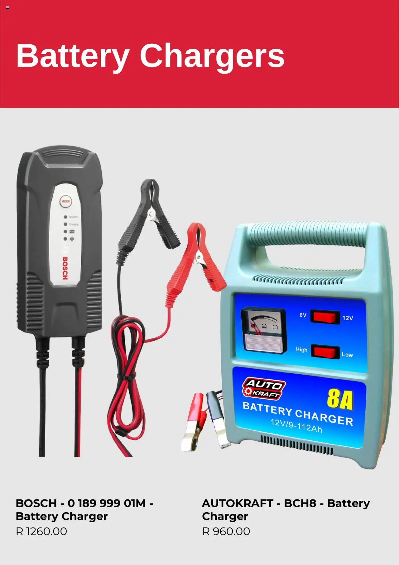 AutoZone Specials │ valid from 05.08.2025 | Page: 6 | Products: Battery, Charger