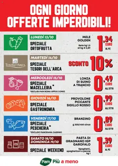 Anteprima del volantino Panorama Ogni giorno offerte imperdibili catalogo valido a partire dal 13.10.2025