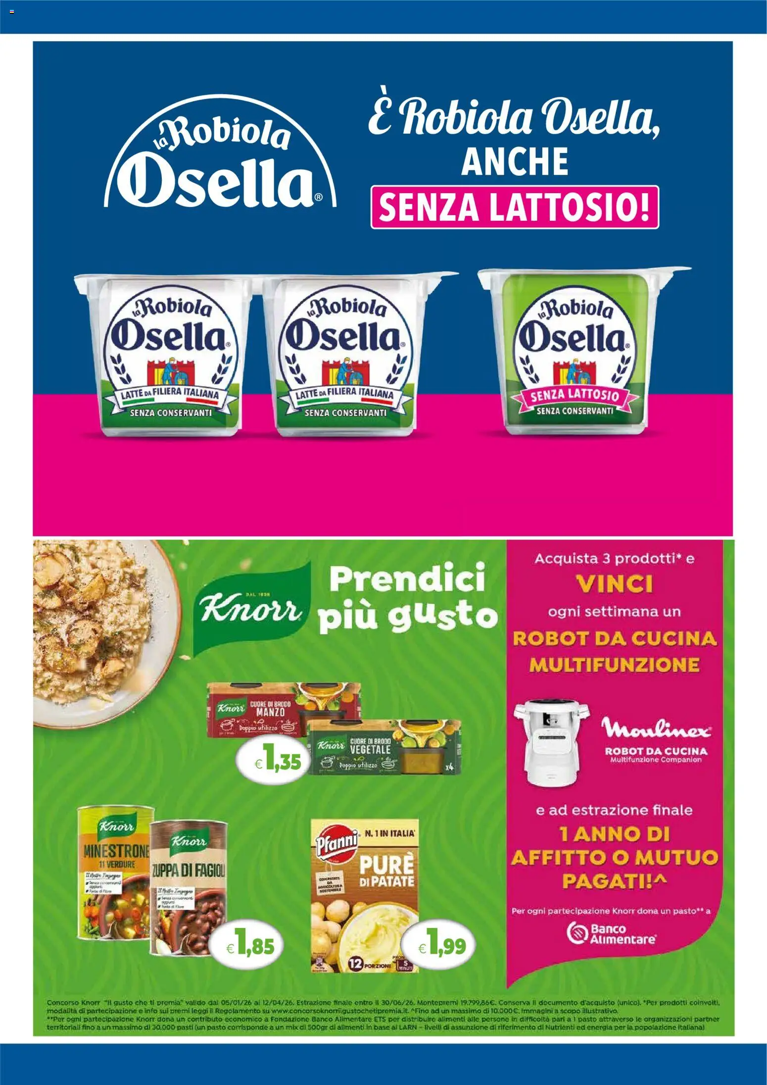 Volantino Galassia del 02.02.2026 | Pagina: 3 | Prodotti: Minestrone, Patate, Verdure, Robiola