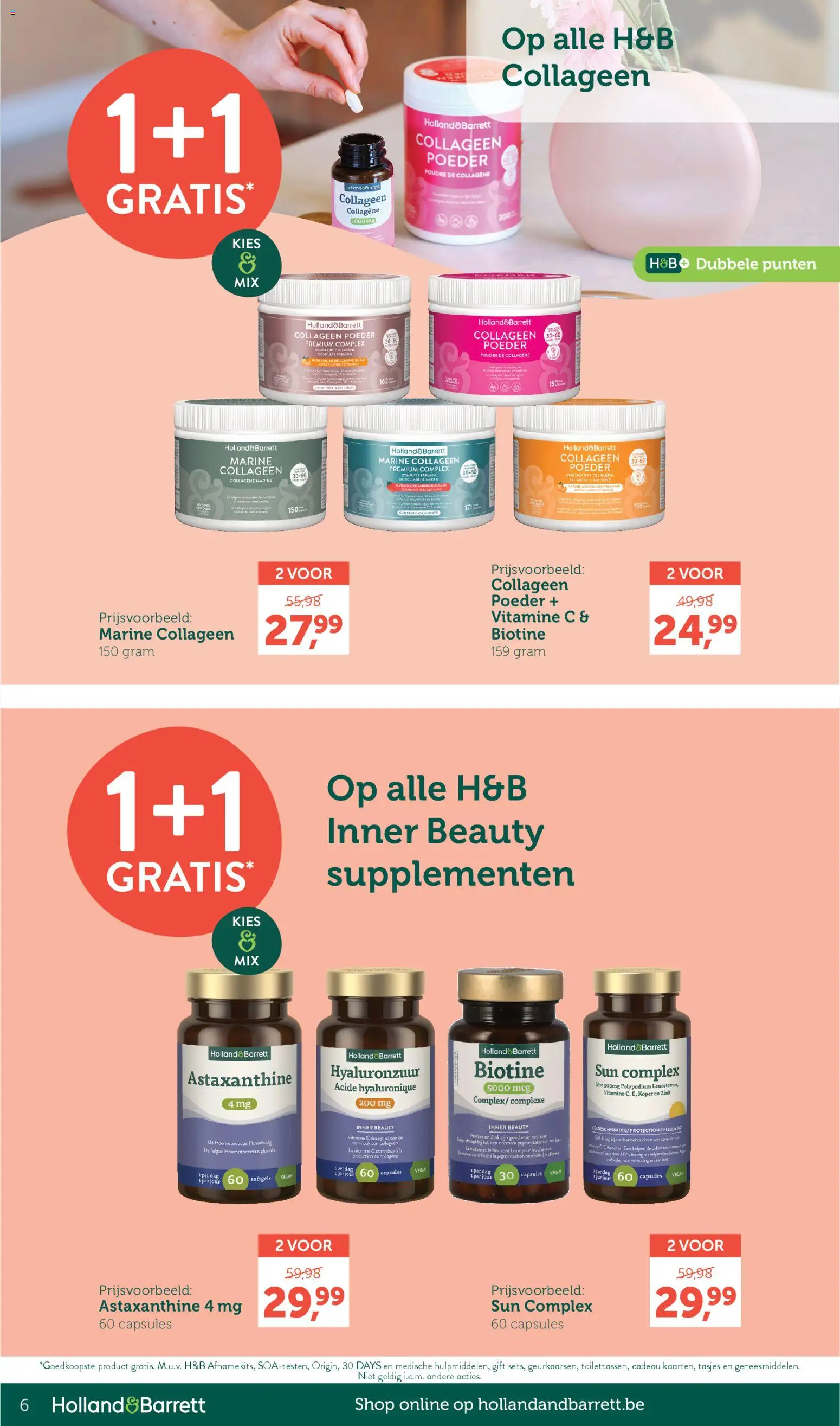 Nieuwe » Holland & Barrett folder van 27/04/2026 🤩  « is er! Ontdek geweldige aanbiedingen en bespaar. | België