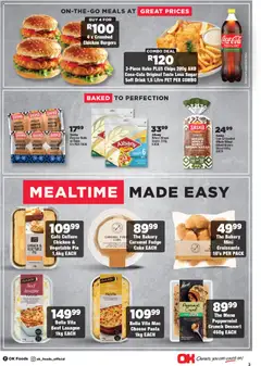 OK Foods specials catalogue – valid from 24.10.2025 | Page: 3 | Products: Cake, Beef, Chips, Caramel