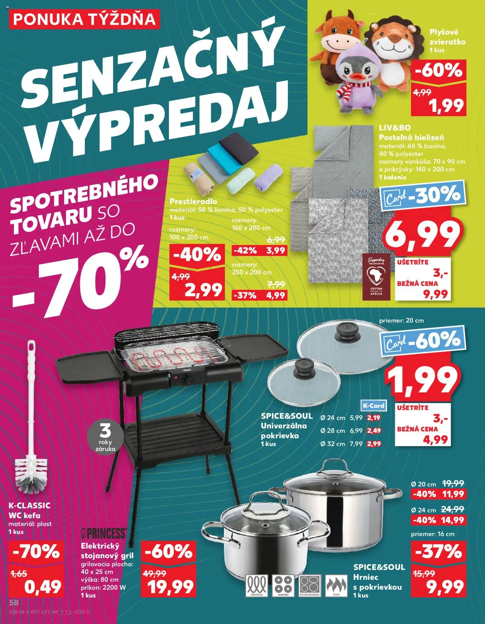 Kaufland SK akciós ujság - amely érvényes a következő dátumtól: 12.02.2026 | Oldal: 58