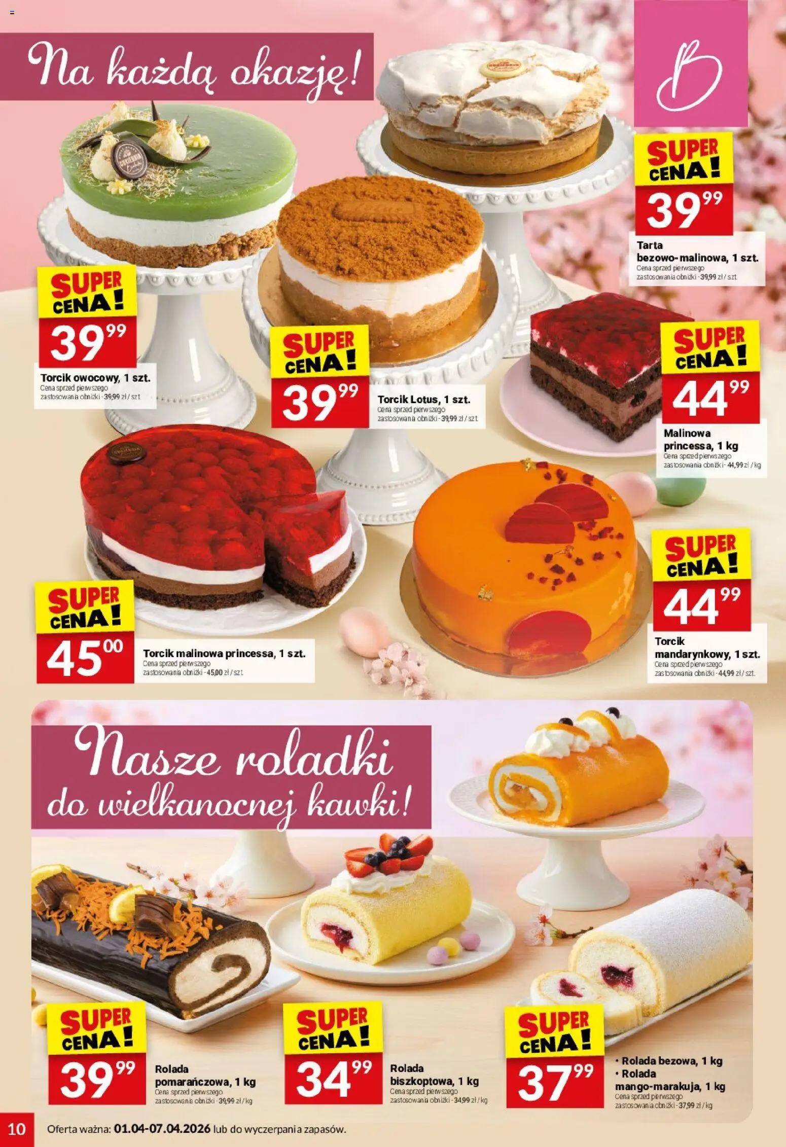 Twój Market gazetka od 01.04.2026 | Strona: 10 | Produkty: Rolada