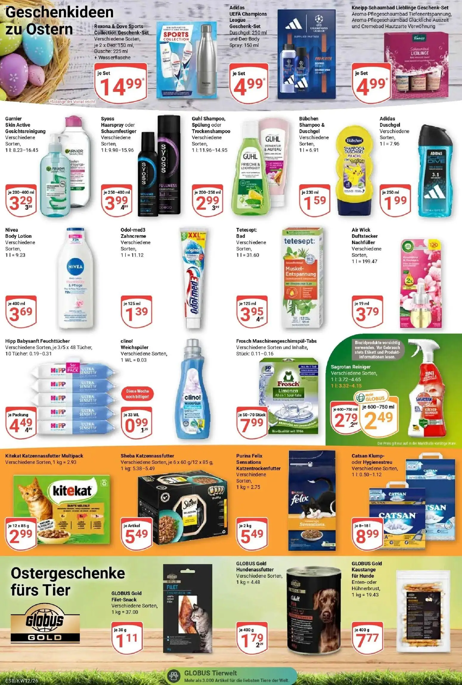 Globus prospekt Eschborn	 – gültig ab 15.03.2026 | Seite: 18 | Produkte: Dusche, Spülung, Haarspray, Body Lotion